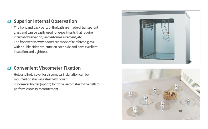 Baño Termostático Visible para Viscosímetro Marca Jeiotech - Imagen 2