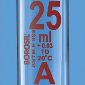 Pipeta volumetrica 1 aforo astm con certificado de lote