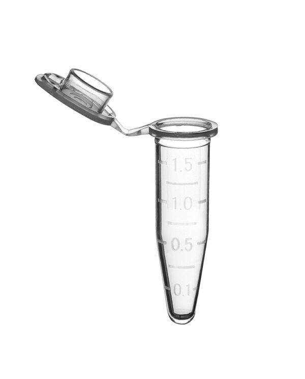 Tubos de micro centrifuga 1,5ml x 500 unidades