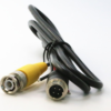 Cable conector para electrodo tipo triodo con ficha BNC / 8 PIN para temperatura