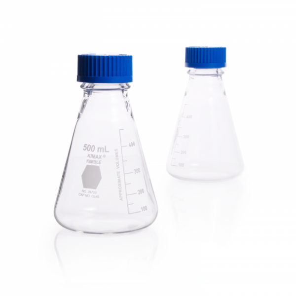 Erlenmeyer tapa a rosca GL45