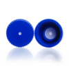 Tapa azul perforada con membrana de PTFE para venteo GL45