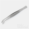 Pinza para membranas Curva de acero inoxidable L 105 mm