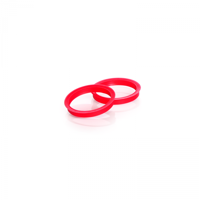 Anillo de vertido rojo para altas temperaturas 180°