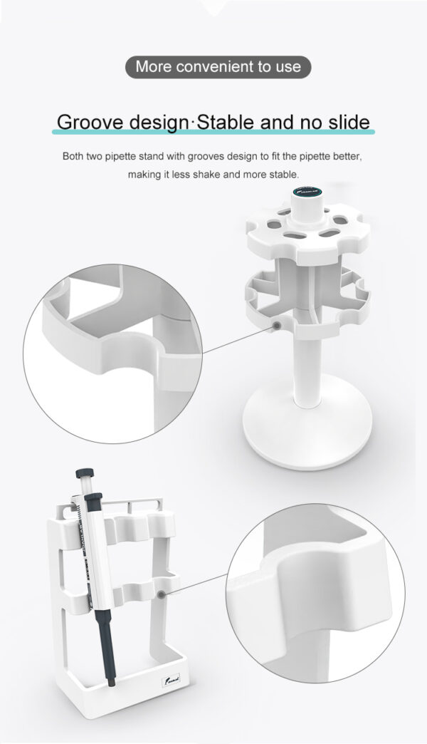 Soporte para 6 micropipetas tipo carrusel - Imagen 4
